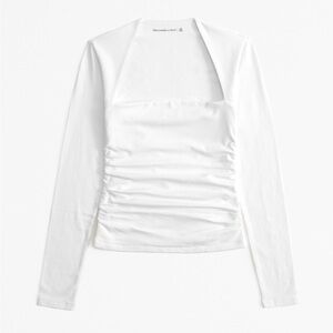 NWT Abercrombie Ava Long Sleeve Top